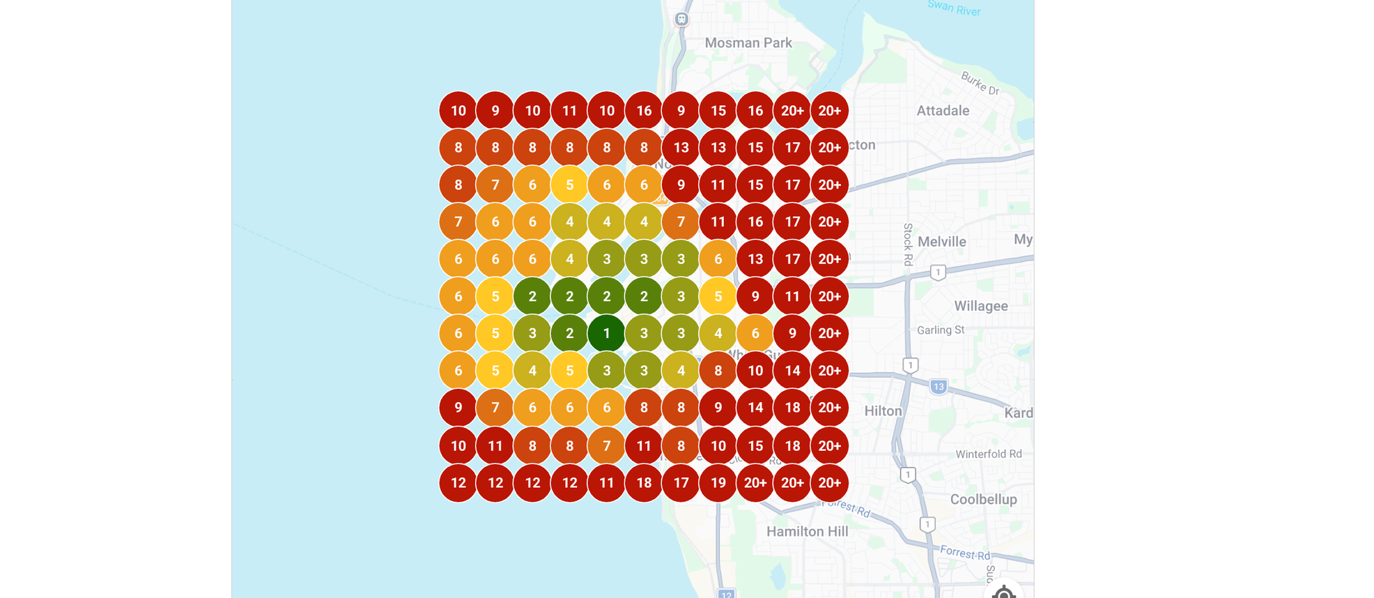 Dental Clinic Near Me local search grid